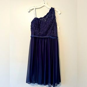 Sz 12 Marine David bridal bridesmaid dress